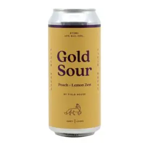 Spirits Field House Peach Lemon Gold Sour