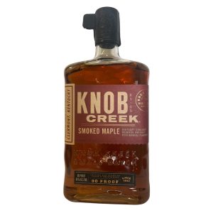Wine Knob Creek Smoked Maple Bourbon Whiskey (45% ABV) 750 ML