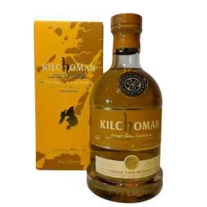 Wine Kilchoman Islay Single Malt Scotch Whisky Cognac Cask Matured (50% ABV) 700 ML