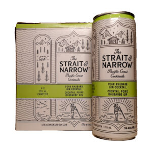 Strait & Narrow Pear and Rhubarb