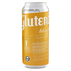 Wine Glutenberg Blonde Ale 4 can