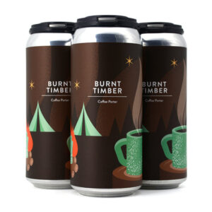 Craft Beer, Ciders, Coolers Born Burnt Timber Coffee Porter (9% ABV) 473ML