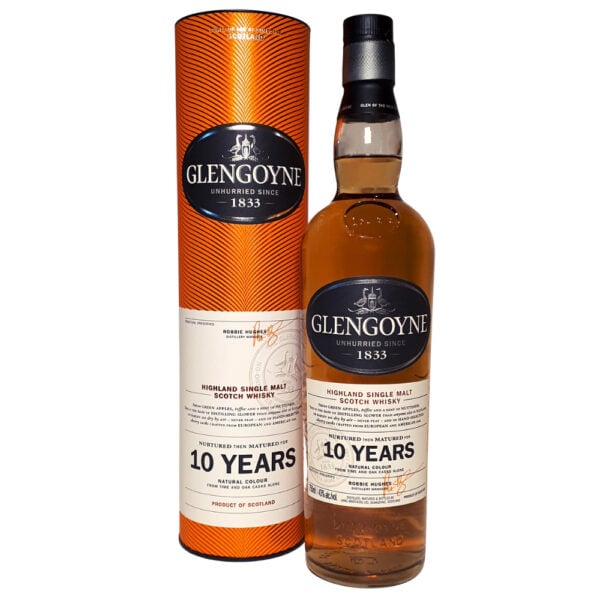 Sales Glengoyne 10 Year Old Highland Single Malt Scotch Whisky (43% ABV) 750 ML
