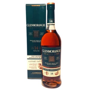 Glenmorangie Quinta Ruban 14 Year Highland Single Malt Scotch Whisky Port Cask Finished (46% ABV) 750 ML