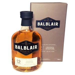Balblair 12 year Old Highland Single Malt Scotch Whisky (46% ABV) 750 ML