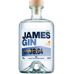 James Gin London Drizzle (40% ABV) 750ML