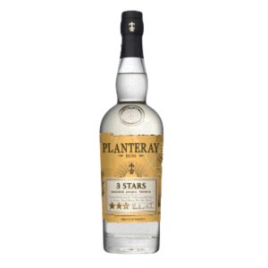 Planteray 3 Star White Rum (41.2% ABV) 750 ML