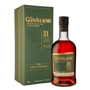 Glenallachie 21 Year Old Cask Strength Scoth Whisky Batch 6 (52.8% ABV) 700 ML