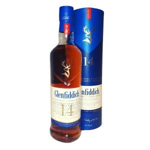 Glenfiddich 14 Year Old Single Malt Scotch Whisky Bourbon Barrel Reserve 750 ml
