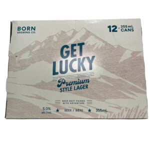 Born Brewing Get Lucky Lager 12x355ml