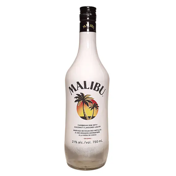 Sales Malibu Coconut Rum (21% ABV) 750ML