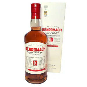 Benromach 10 Year Old Speyside Single Malt Scotch Whisky (43% ABV) 750 ML