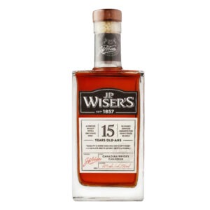 Craft Beer, Ciders, Coolers J.P. Wiser's 15 Year Old Canadian Whisky (40% ABV) 750ML