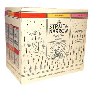 Strait & Narrow Vodka Explorer Pack 6x355ML