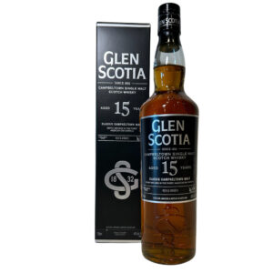 Glen Scotia 15 Year Old Campbeltown Single Malt Scotch Whiskey (46% abv) 750ml