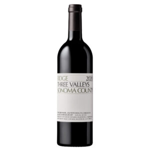 Ridge Three Valleys Zinfandel (14.1% ABV) 750 ML