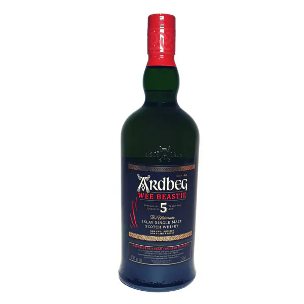 Sales Ardbeg Wee Beastie 5 Year Islay Single Malt Scotch Whisky (47.4% ABV) 750 ML