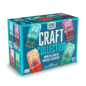 Fernie Brewing Craft Collection (4-5.5% ABV) 12x 355 ML