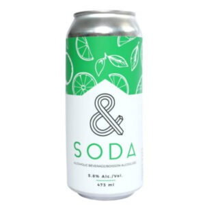 Spirits & Soda Lime (5% ABV) 473 ML