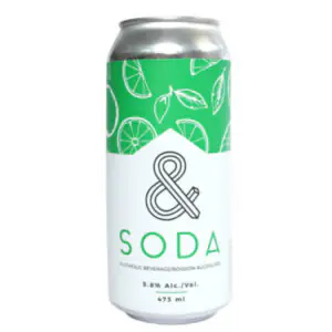 Spirits & Soda Lime (5% ABV) 473 ML