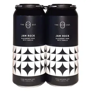 The Establishment Brewing Co. Jam Rock Blackberry Sour w/Vanilla (5.6% abv) 4x473ml