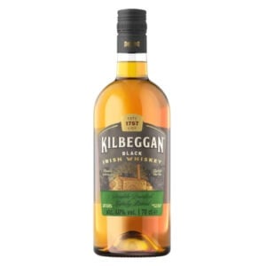 Craft Beer, Ciders, Coolers Kilbeggan Black Irish Whiskey (40% ABV) 750ML