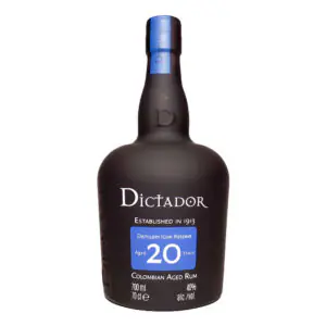 Dictador 20 Year Old Colombian Rum (40% ABV) 700ML