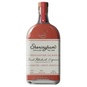 Sheringham Rhubarb Gin Liqueur (25% ABV) 750ML