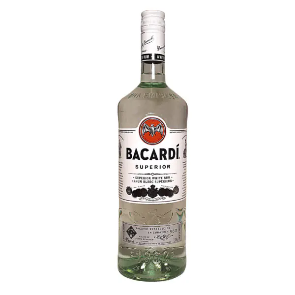 Sales Bacardi Superior White Rum (40% ABV) 1140ML
