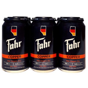 Craft Beer, Ciders, Coolers Fahr Copper (5% abv) 6x355ml