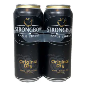 Spirits Strongbow Original Dry Cider 4x500ml