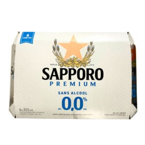 Spirits Sapporo (0.0% ABV) 6x355 ML