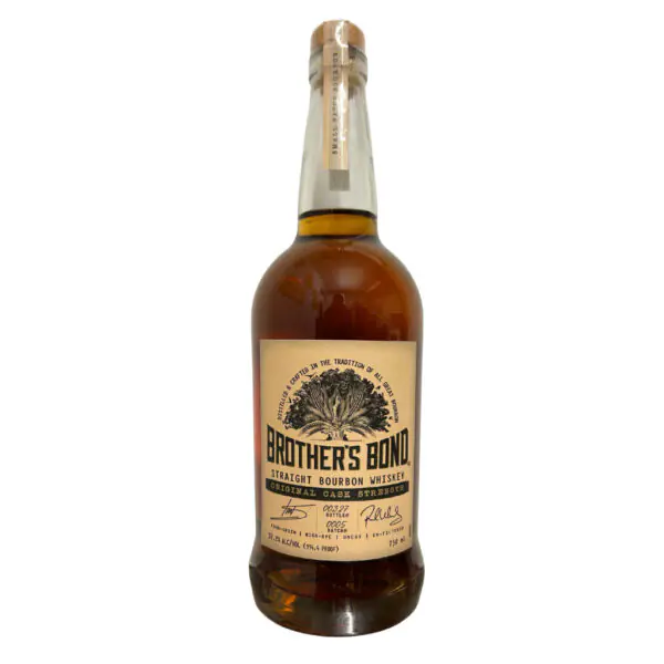 Sales Brother's Bond Cask Strength Bourbon Whisky (57.2% ABV) 750 ML