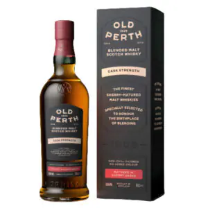 Old Perth Cask Strength Blended Malt Scotch Whisky (58.6% ABV) 700ML