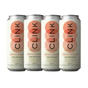 Clink Raspberry Limoncello Mocktail (0.0% ABV) 4x355ML