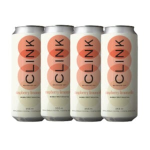 Spirits Clink Raspberry Limoncello Mocktail (0.0% ABV) 4x355ML