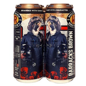 Wild Rose Barracks Brown Brown Ale (5% abv) 4x473ml