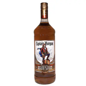 Captain Morgan Spiced Rum (35% ABV) 1140ML