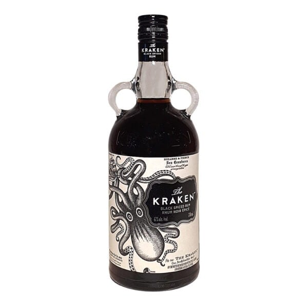 Sales The Kraken Black Spiced Rum (47% ABV) 750ML