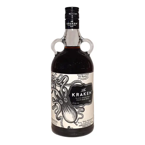 Sales The Kraken Black Spiced Rum (47% ABV) 750ML