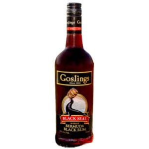 Gosling's Black Seal Bermuda Black Rum (40% ABV) 750ML