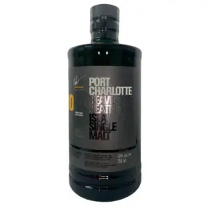 Craft Beer, Ciders, Coolers Bruichladdich Port Charlotte 10 Islay Single Malt Scotch Whisky (50% ABV) 750 ML