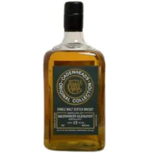 Cadenhead Miltonduff-Glenlivet 15 Year Old Single Malt Scotch Whisky (46% ABV) 700 ML