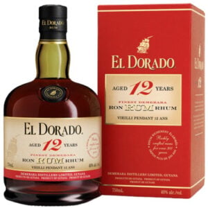 El Dorado 12 Year Old Rum (40% ABV) 750 ML