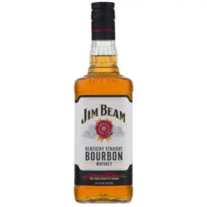 Jim Beam Kentucky Straight Bourbon Whiskey (40% ABV) 750ML