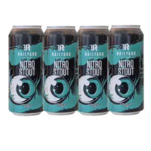 Railyard Brewing Nitro Stout (5.5% ABV) 4x473ML