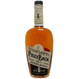 WhistlePig Piggyback 6 Year Bourbon Whiskey (50% ABV) 750 ML
