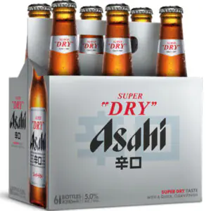 Asahi Super Dry (5% ABV) 6x330ML