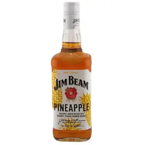 Jim Beam Kentucky Straight Bourbon Whiskey & Pineapple Liqueur (32.5% ABV) 750ML